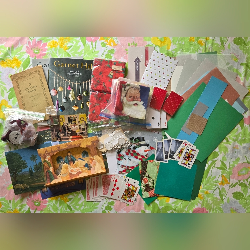 Vintage Ephemera Lot-Christmas Theme